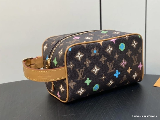 FS CHEAP VUITTON KIT LOUIS LOCKER bag-23*13*12CM DOPP 0712